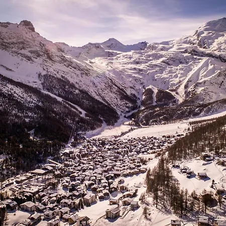 Apartamento Symbiose Appartement-fewo- Dusche Und Bad- Wc- 3 Schlafraeume By Interhome Saas-Fee